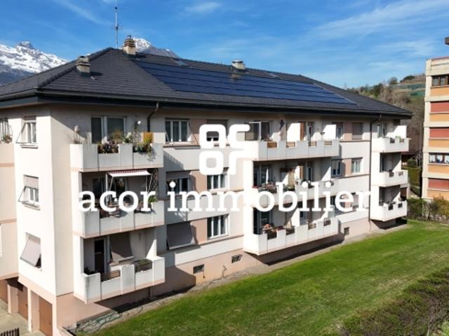 3½ Zimmer Wohnung mit Wohnrecht in Conthey