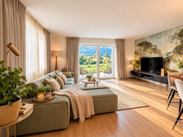 3 Zimmer Wohnung mit XXL Garten
