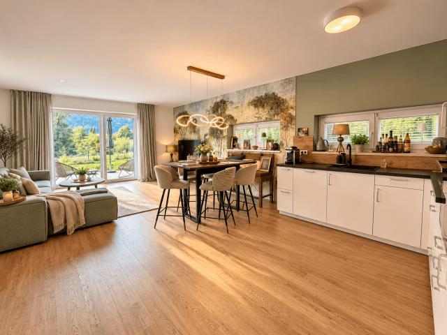 3 Zimmer Wohnung mit XXL Garten