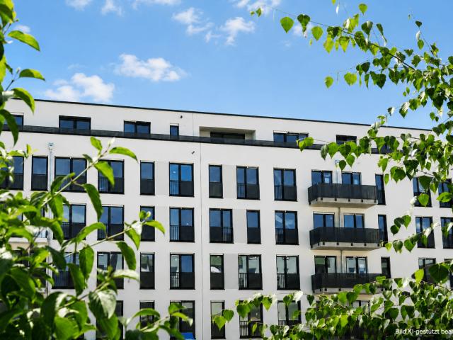 3 Zimmer Wohnung mit zwei Terrassen eine mitten in der grünen Oase