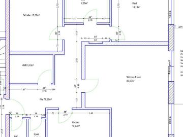 3 Zimmer Wohnung mit Balkon