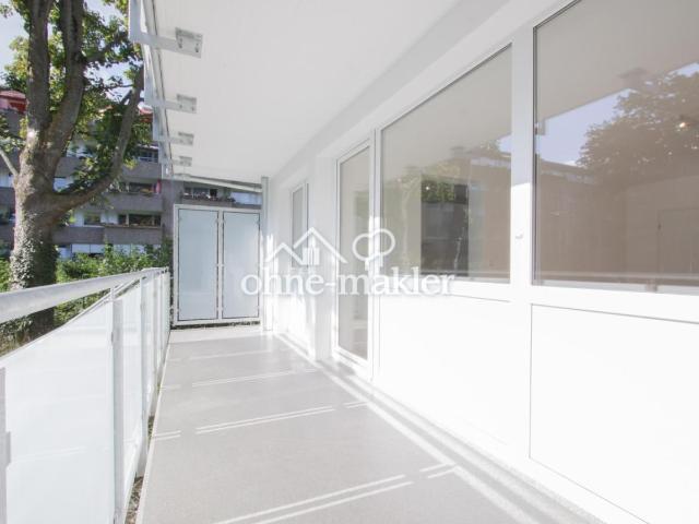 3 Zimmer Wohnung mit Balkon, EBK und 240 qm Garten
