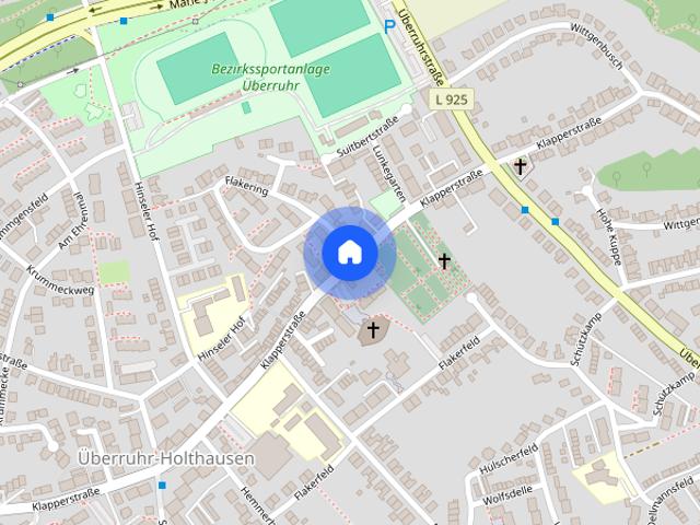 3 Zimmer Wohnung mit Balkon, Einbauküche, Aufzug und TG Stellplatz in Essen Überruhr
