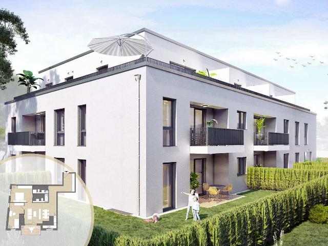 3 Zimmer Wohnung mit Balkon I Neubau I Aufzug I provisionsfrei