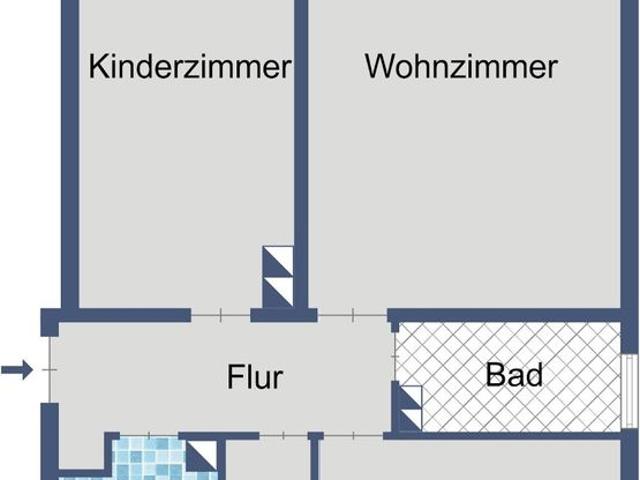 3 Zimmer Wohnung mit Balkon in Offenbach Carl Ulrich Siedlung