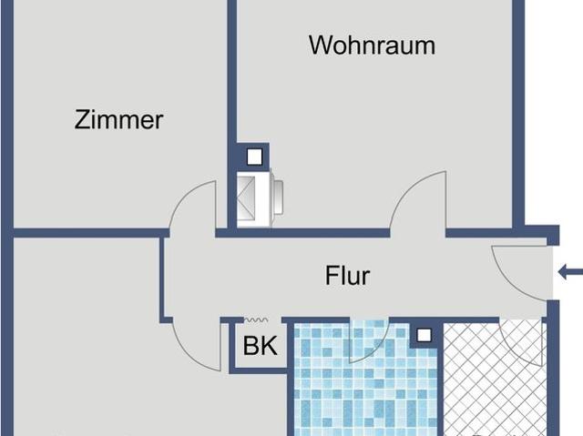 3 Zimmer Wohnung mit Balkon in Wiesbaden Erbenheim