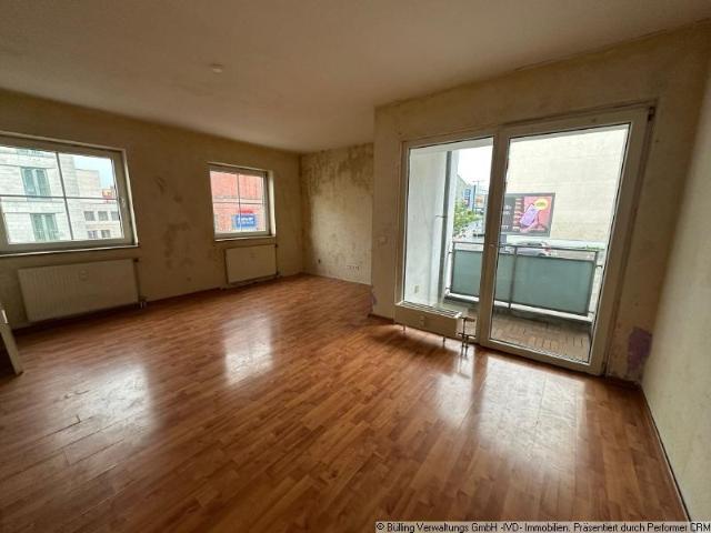 3 Zimmer Wohnung mit Balkon – nur mit gültigem WBS