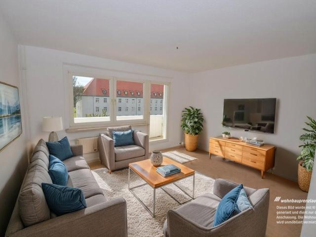3 Zimmer Wohnung mit Balkon Röpersdorfer Straße 15, 17291 Prenzlau