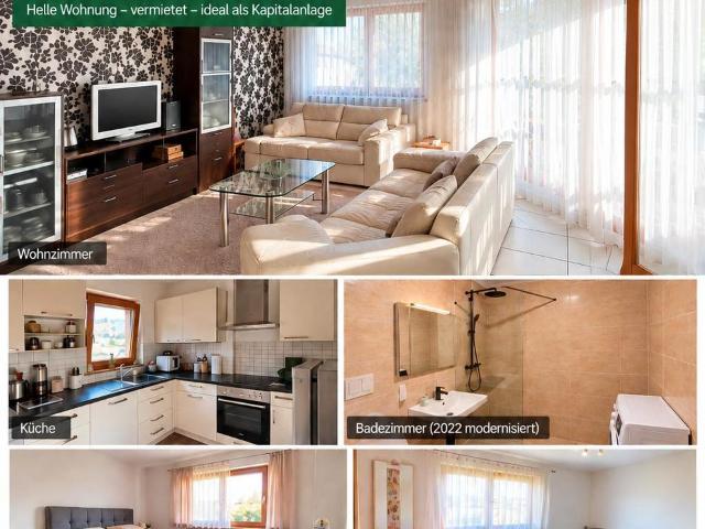 3 Zimmer Wohnung mit Balkon & Tiefgarage in Reichenbach