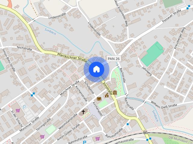 3 Zimmer Wohnung mit Balkon und Stellplatz oder Tiefgarage / KFW55