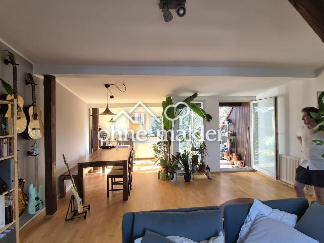 3 Zimmer Wohnung mit Dachterasse, uneinsehbar und kühl, über den Dächern am UKE Eppendorf