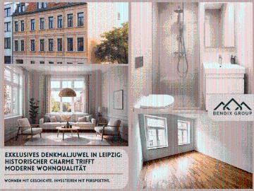 3 Zimmer Wohnung mit Denkmal AfA | Exklusive Sanierung in Taucha bei Leipzig
