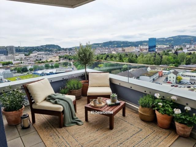 3 Zimmer Wohnung mit einzigartigem Blick auf Linz!
