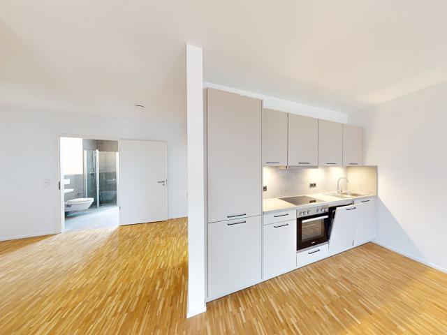 3 Zimmer Wohnung mit Einbauküche und Tageslichtbad