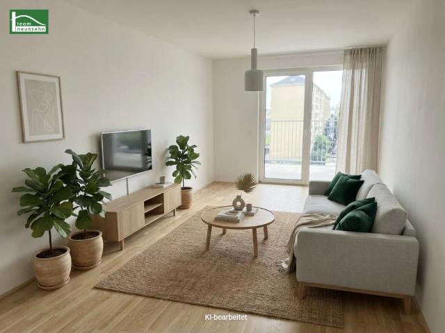 3 Zimmer Wohnung mit großer Freifläche Smart wohnen in der Waagner Biro Straße!