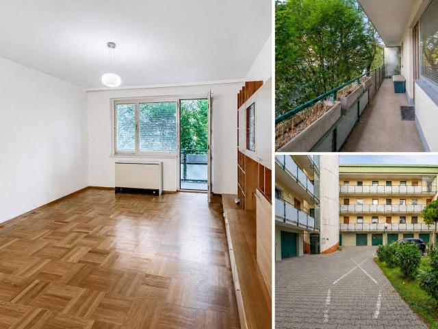 3 Zimmer Wohnung mit großer Loggia am Übergang zur Vorderbrühl