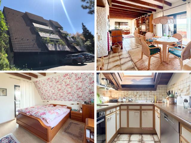 3 Zimmer Wohnung mit herrlichem Fernblick