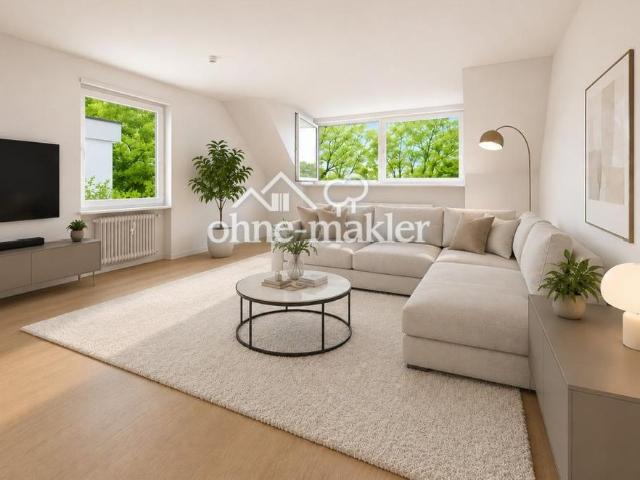 3 Zimmer Wohnung mit ruhiger Terrasse in Bogenhausen Denning 2.OG