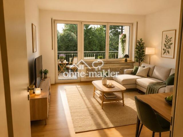 3 Zimmer Wohnung mit ruhiger Terrasse in Bogenhausen Denning