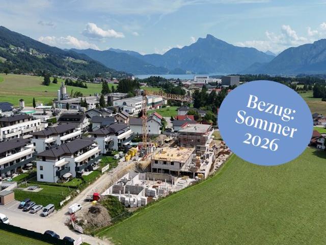 3 Zimmer Wohnung mit sonnigem Balkon in Mondsee