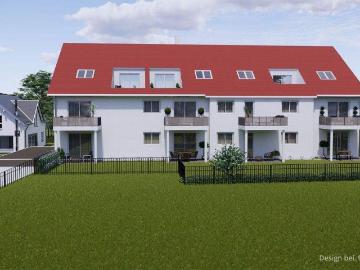 3 Zimmer Wohnung mit Süd Westterrasse und Gartenanteil Neubau Mehrfamilienhaus mit 11 Einheiten