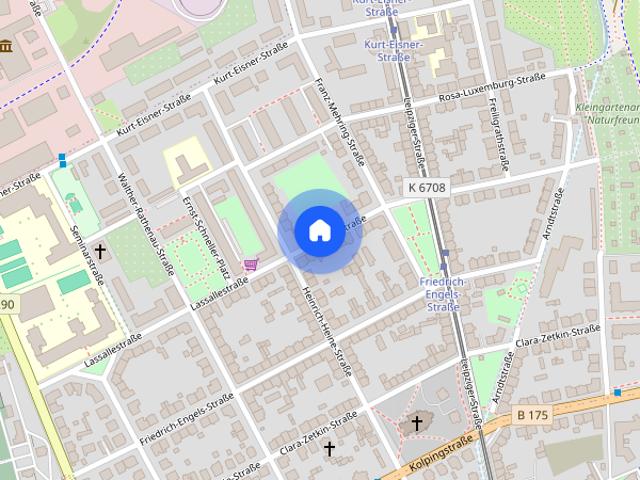 3 Zimmer Wohnung mit SÜDBALKON in der Zwickauer Nordvorstadt zu vermieten!