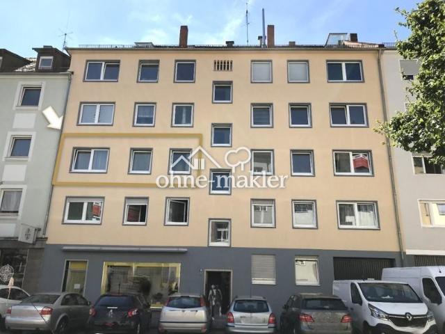 3 Zimmer Wohnung mit Südbalkon in zentraler und ruhiger Wohnlage – Nürnberg Maxfeld