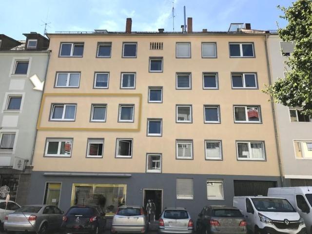 3 Zimmer Wohnung mit Südbalkon in zentraler und ruhiger Wohnlage – Nürnberg Maxfeld