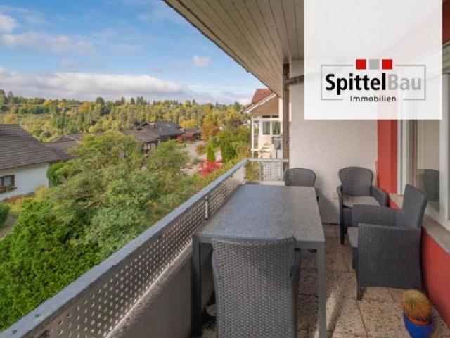 3 Zimmer Wohnung mit Südbalkon und Blick ins Grüne!
