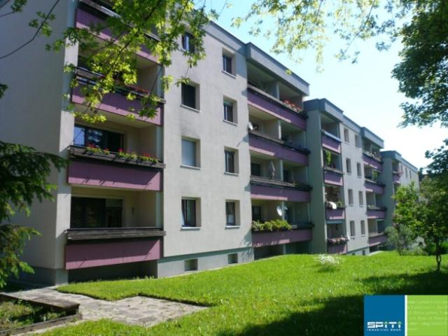 3 Zimmer Wohnung mit südseitiger Loggia und Parkplatz in Hermagor