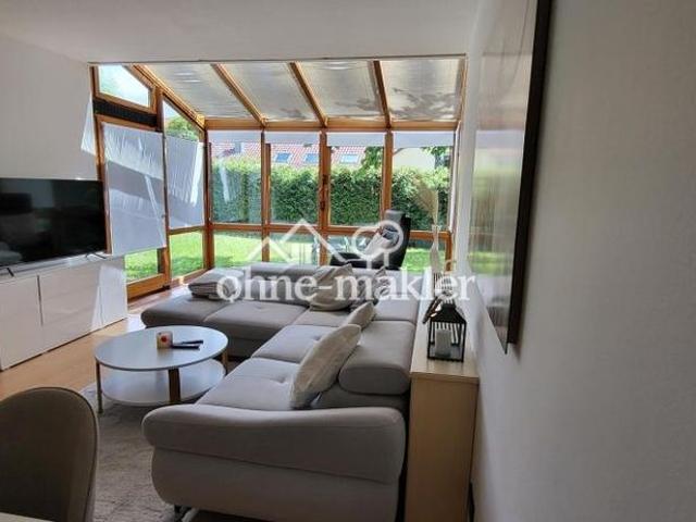 3 Zimmer Wohnung, Einbauküche, 2 Terrassen, Wintergarten+Garten, ruhige Lage Pforzheim Nordstadt
