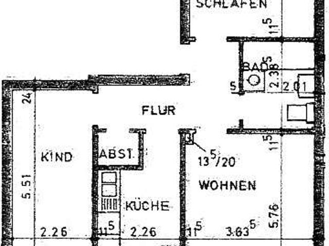 3 Zimmer Wohnung im Stadtteil St. Georgsberg in Ratzeburg
