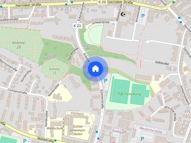 3 Zimmer Wohnung im Zentrum Flensburgs