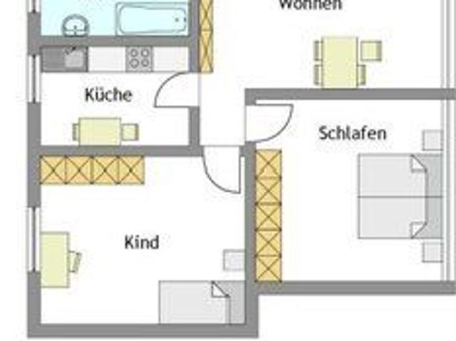 3 Zimmer Wohnung in Mülheim Broich