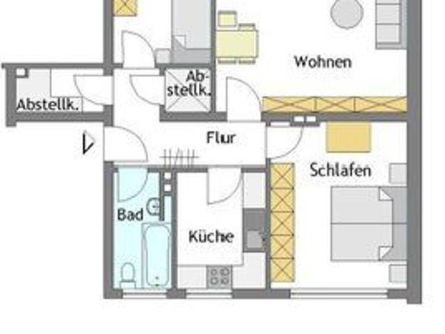 3 Zimmer Wohnung in Mülheim Heißen