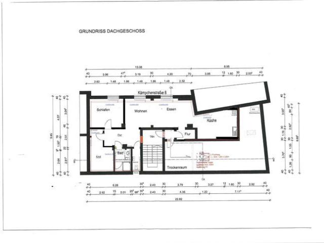 3 Zimmer Wohnung in Mülheim Stadtmitte frisch renoviert, mit Gasetagenheizung