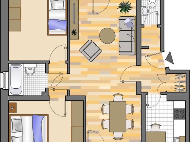 3 Zimmer Wohnung in Marl Hüls