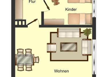 3 Zimmer Wohnung in Neunkirchen Salchendorf