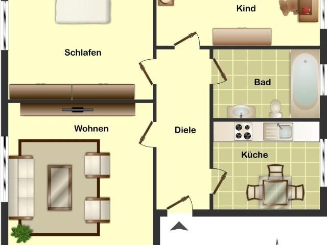 3 Zimmer Wohnung in Ahlen Ahlen