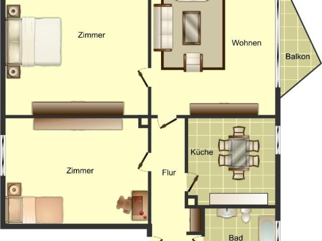 3 Zimmer Wohnung in Ahlen Ahlen
