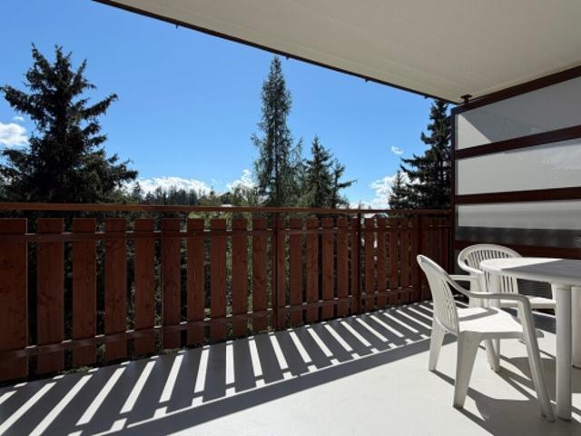 3 Zimmer Wohnung in der Mitte von Crans mit grosser Terrasse