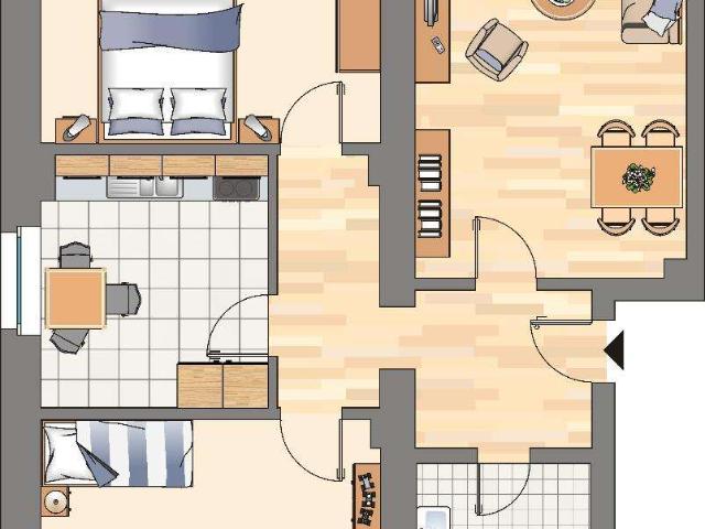 3 Zimmer Wohnung in Dortmund Bövinghausen