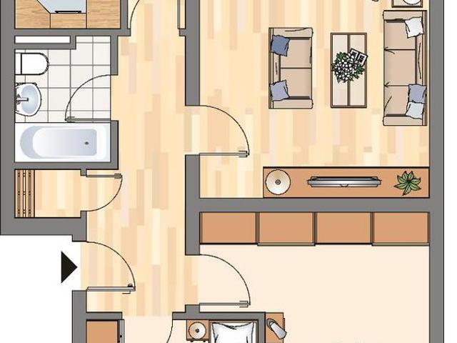 3 Zimmer Wohnung in Dortmund Scharnhorst