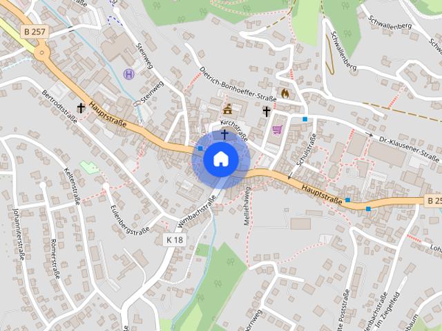 3 Zimmer Wohnung in einer alten Stadtvilla am Ortsrand von Adenau