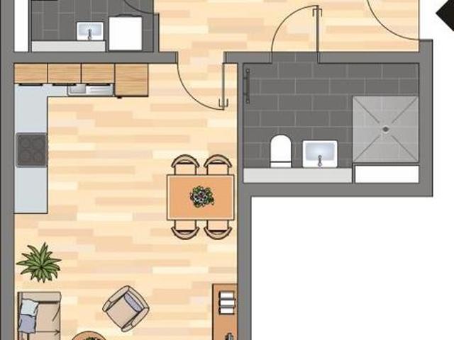 3 Zimmer NEUBAUWOHNUNG in Essen Südviertel