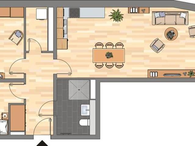 3 Zimmer Wohnung in Essen Südviertel