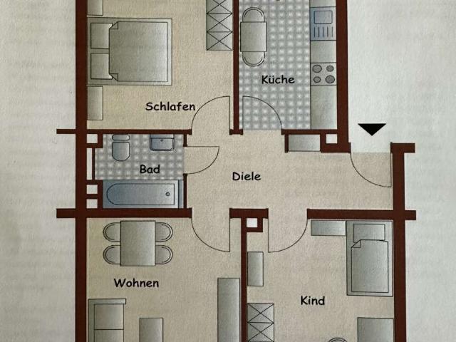 3 Zimmer Wohnung in Ludwigshafen Süd von Privat