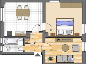 3 Zimmer Wohnung in Recklinghausen Hochlarmark
