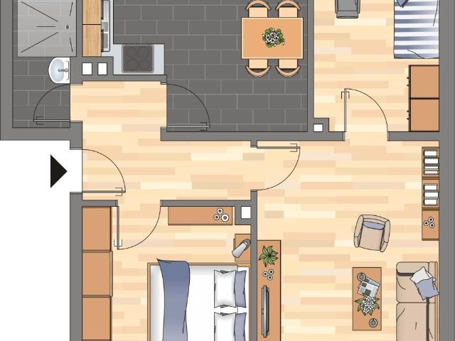 3 Zimmer Wohnung in Wilhelmshaven City