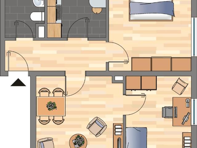 3 Zimmer Wohnung in Witten Herbede